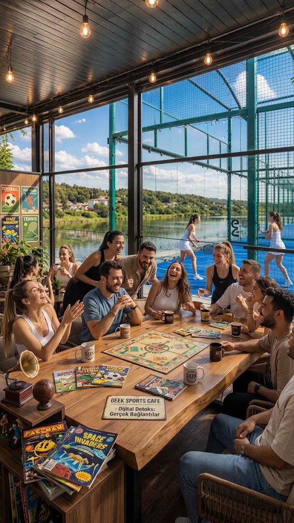 Ekranları Kapatın, Sohbete Başlayın: Geek Sports Cafe'de Gerçek Bağlantılar